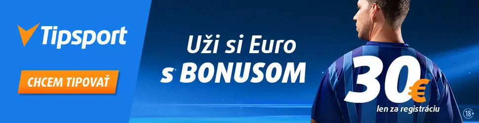 Uži si Euro s Tipsport bonusom