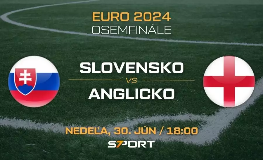 Slovensko - Anglicko EURO 2024