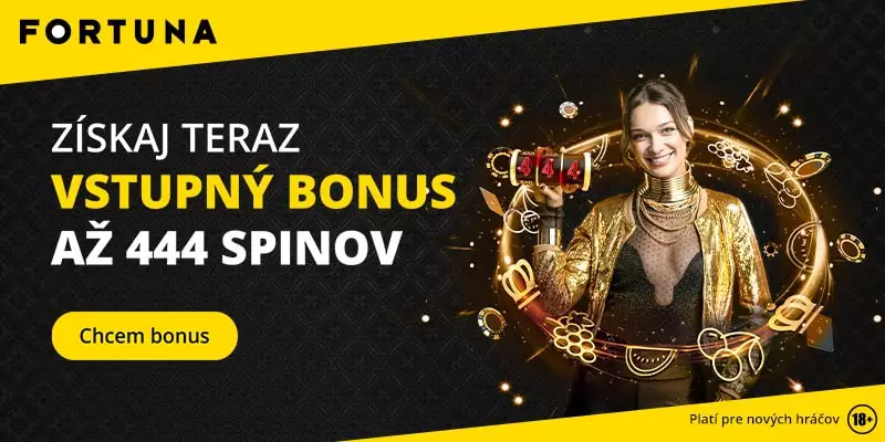 Fortuna spiny vstupný bonus