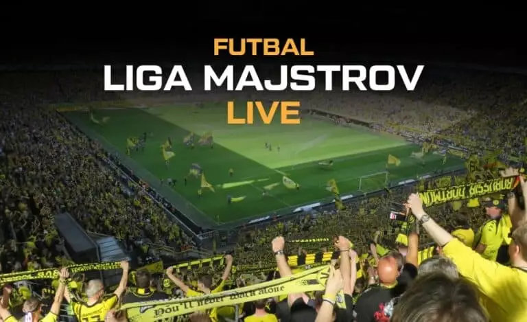 Liga majstrov live dnes v TV