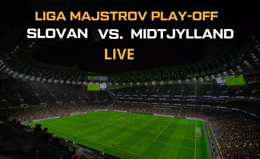 Slovan - Midtjylland live