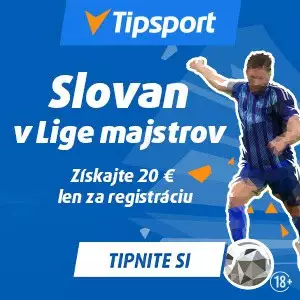 Slovan v Lige majstrov Tipsport