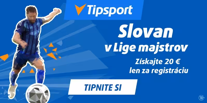 Tipsport Slovan v Lige majstrov