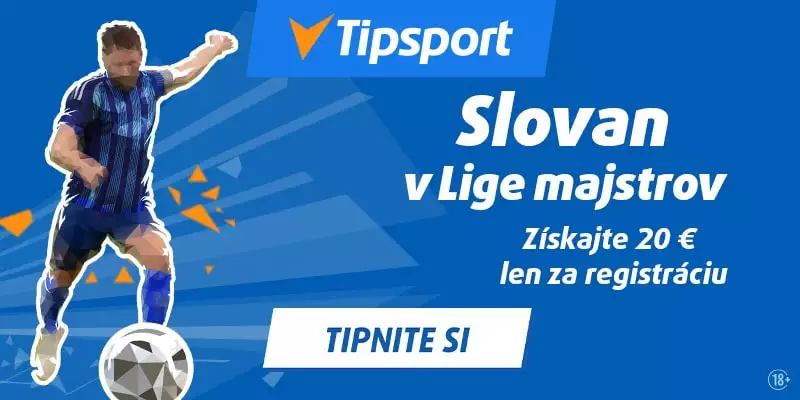 Tipsport Slovan v Lige majstrov