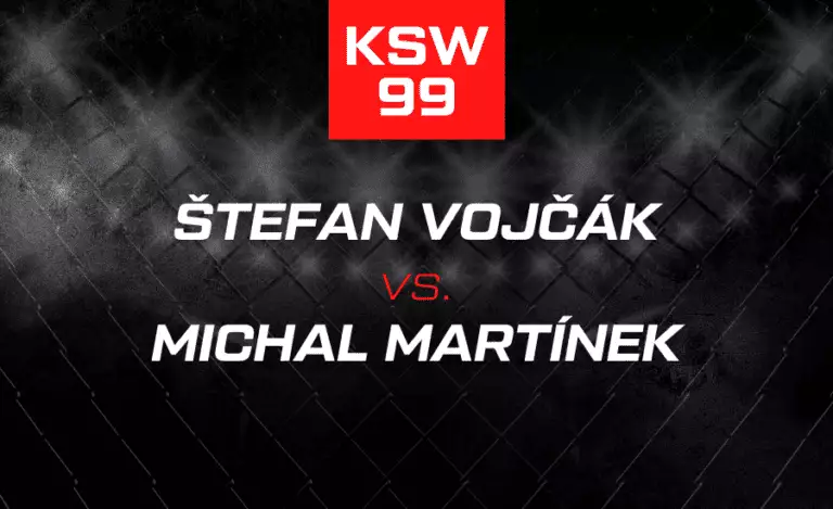 KSW 99 Vojčák - Martínek live zadarmo