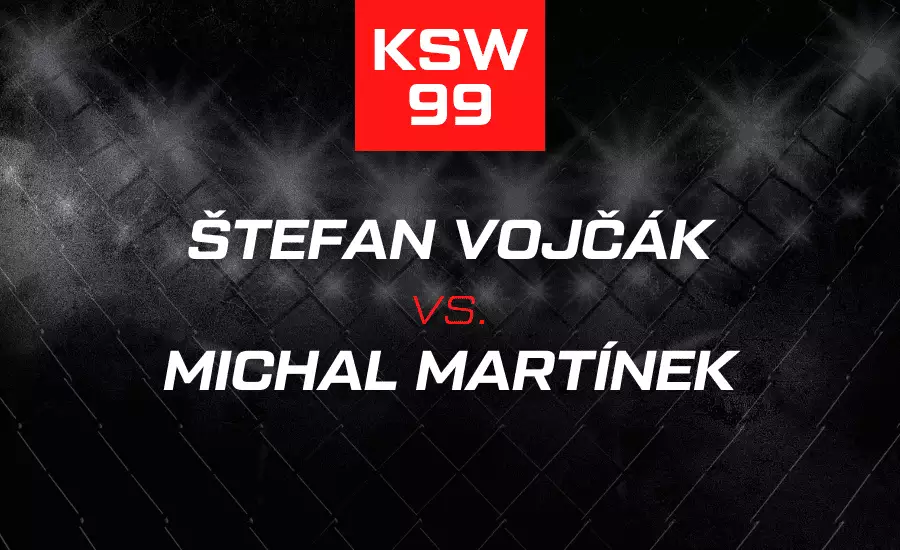 KSW 99 Vojčák - Martínek live zadarmo