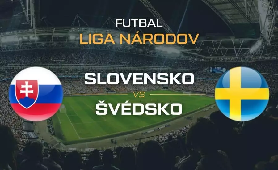 Liga národov Slovensko - Švédsko live