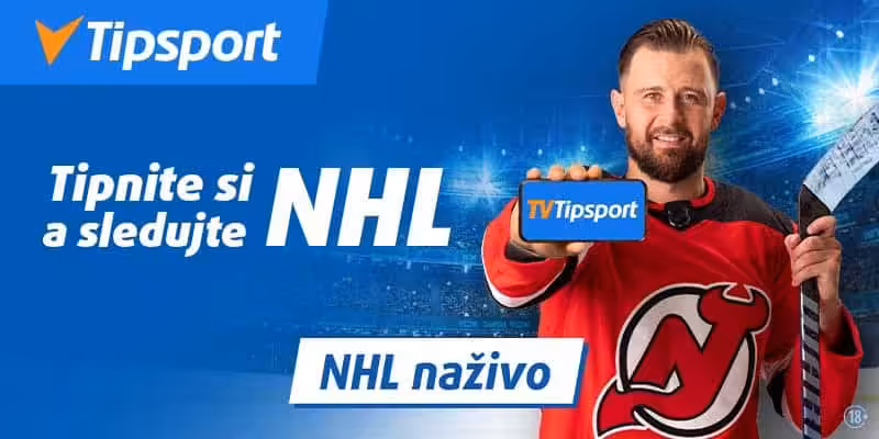 NHL naživo na TV Tipsport