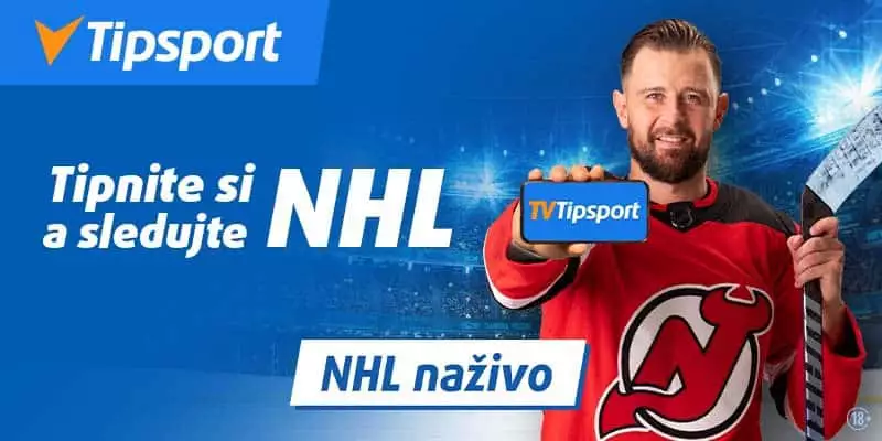 NHL naživo na TV Tipsport