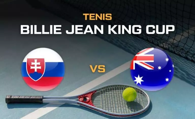 Tenis Slovensko - Austrália finále Billie Jean King Cup 2024