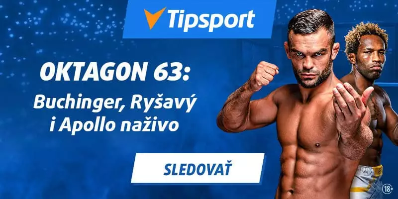 Oktagon 63 TV Tipsport live stream zadarmo