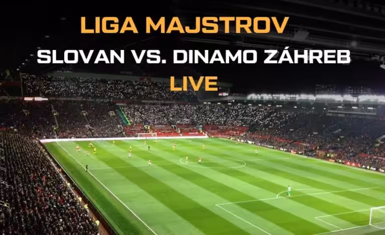 Slovan vs. Dinamo Záhreb live dnes