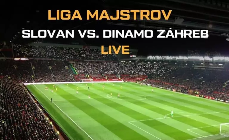 Slovan vs. Dinamo Záhreb live dnes