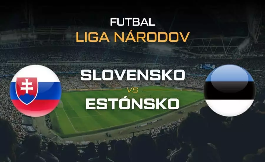 Liga národov Slovensko - Estónsko live