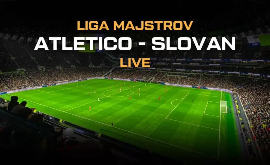 Atletico Madrid - Slovan Bratislava live dnes v TV