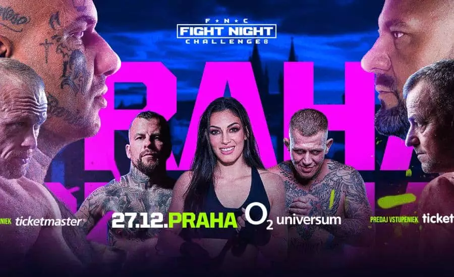 Fight Night Challenge 8 zápasy, online prenos