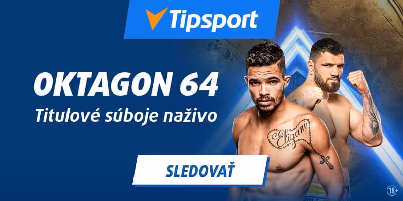 Oktagon 64 na TV Tipsport