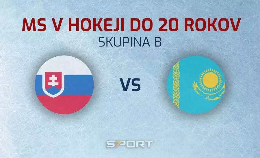 Slovensko - kazachstan MS v hokeji hráčov do 20 rokov