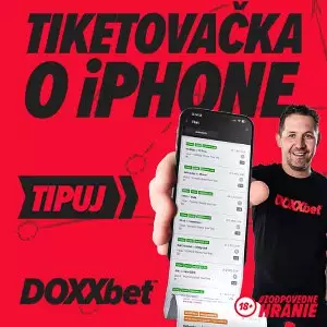 DOXXbet tiketovačka o iPhone