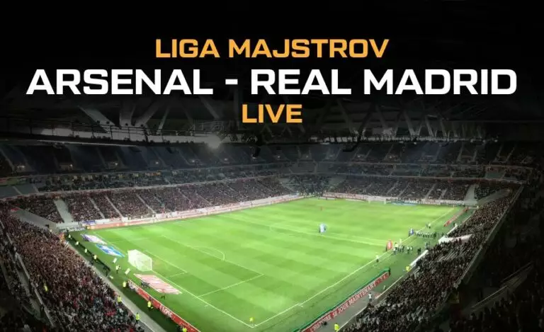 Arsenal - Real Madrid live štvrťfinále Ligy majstrov
