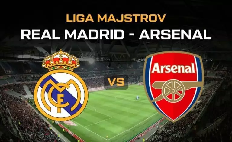 Real - Arsenal live odveta štvrťfinále