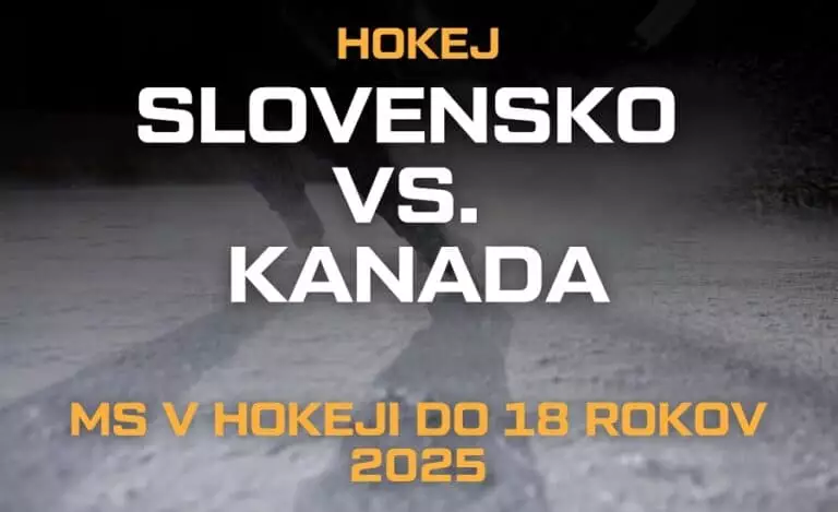 Slovensko - Kanada MS U18 2025