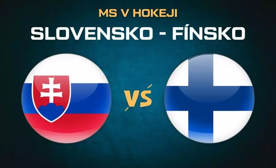 Slovensko - Fínsko MS v hokeji 2025