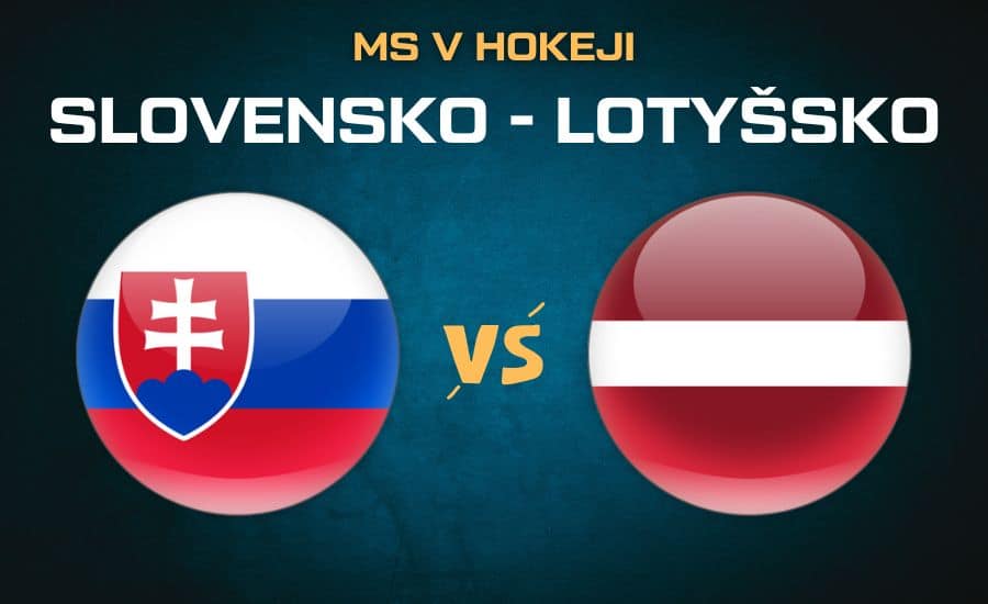 Slovensko - Lotyšsko MS v hokeji 2025