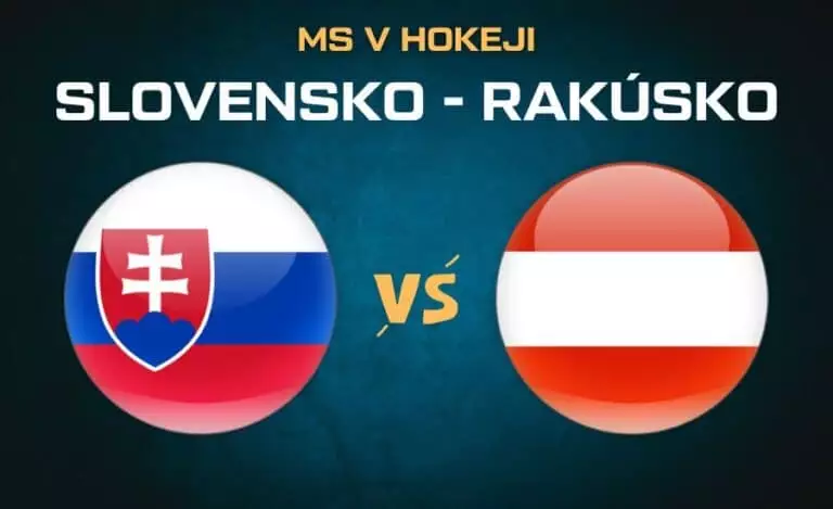 Slovensko - Rakúsko MS v hokeji 2025