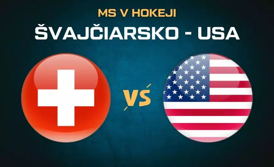 Švajčiarsko - USA finále MS v hokeji 2025