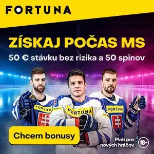 Stavka bez rizika 50 eur Fortuna