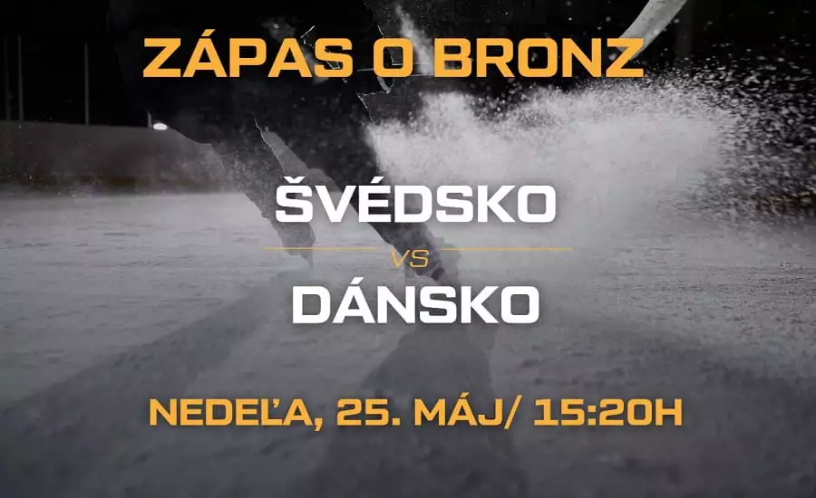 Hokej Švédsko - Dánsko MS v hokeji 2025