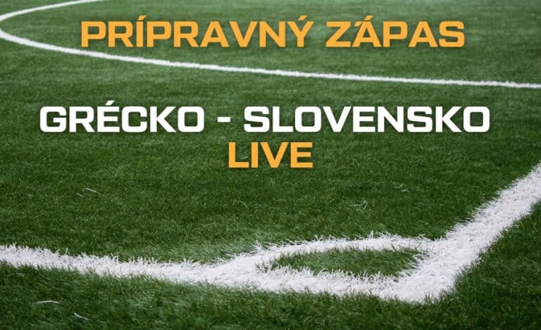 Futbal Grécko - Slovensko
