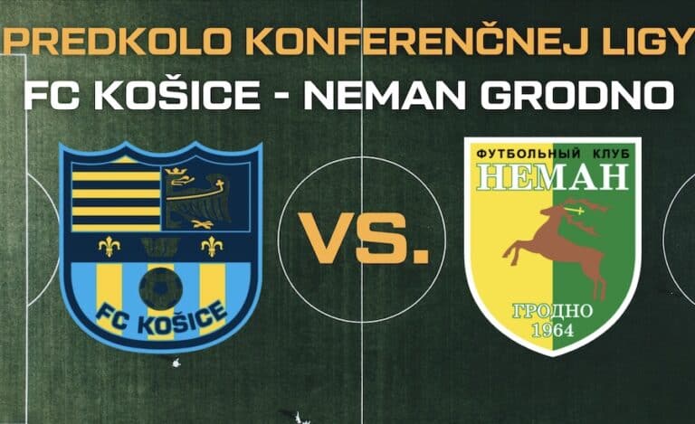 FC Košice - Neman Grodno 2. predkolo Konferenčnej ligy