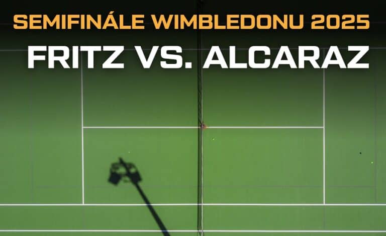 Fritz - Alcaraz semifinále Wimbledonu 2025 live dnes