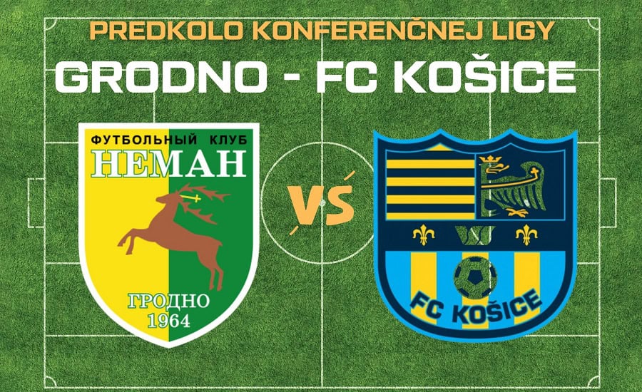 Neman Grodno - FC Košice odveta 2. predkola