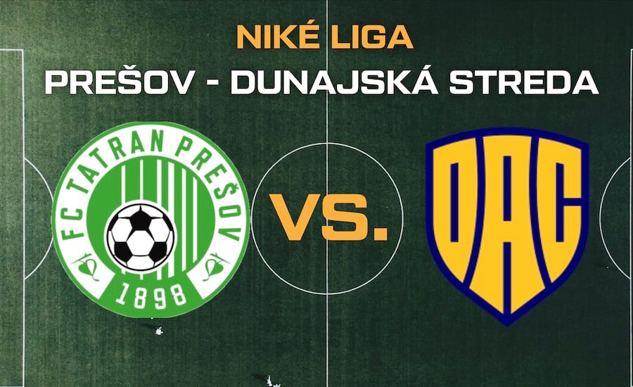 Prešov - Dunajská Streda Niké liga