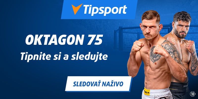 Oktagon 75 live na TV Tipsport