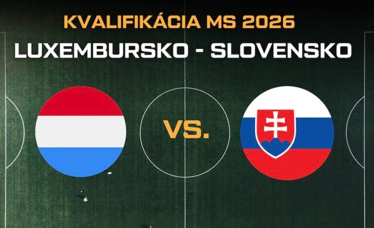 Futbal Luxembursko - Slovensko kvalifikácia MS 2026