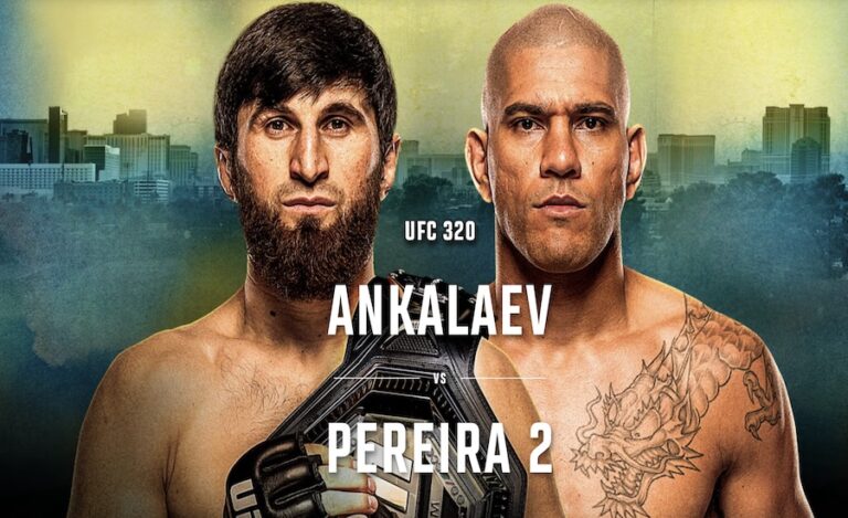 UFC 320 Ankallaev vs. Pereira
