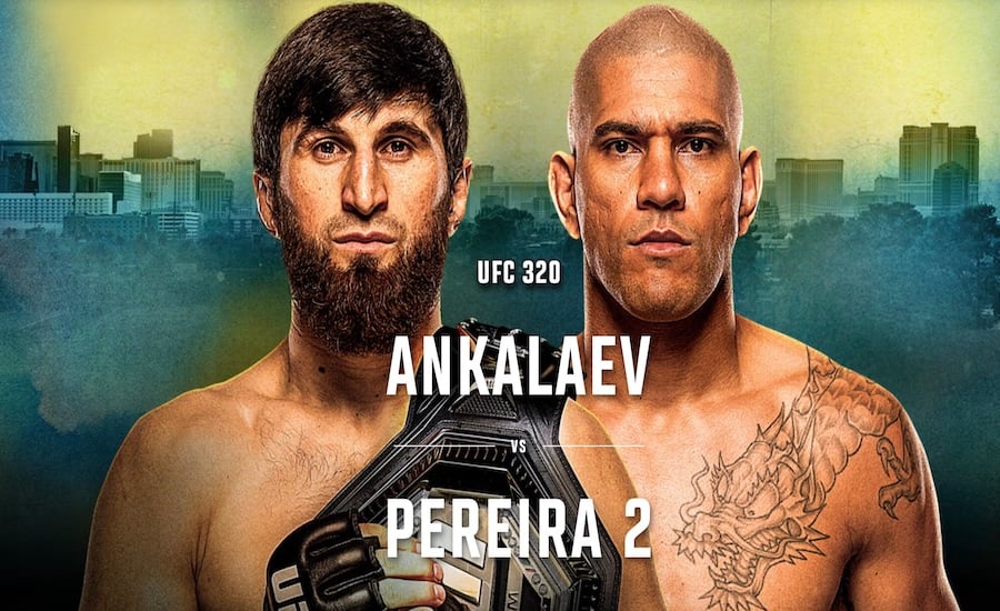 UFC 320 Ankallaev vs. Pereira