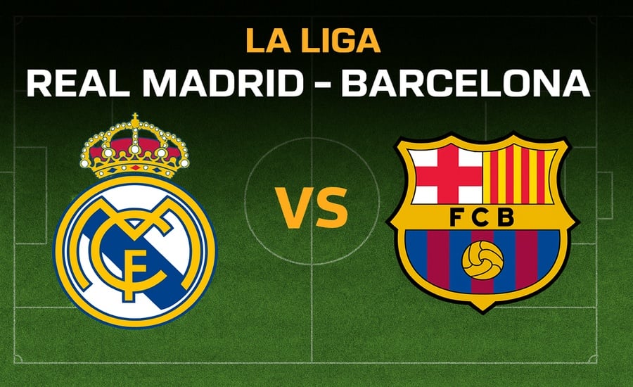 Real Madrid - FC Barcelona 26. október 2025