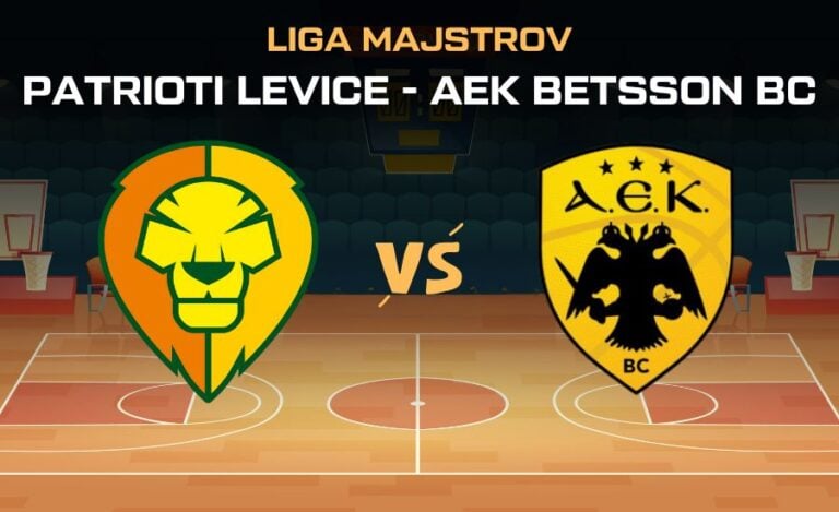 Basketbal Patrioti Levice - AEK Betsson BC