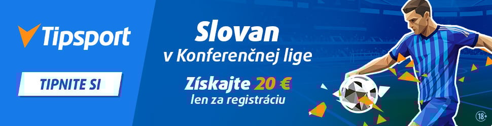 Slovan v Konferencnej lige Tipsport