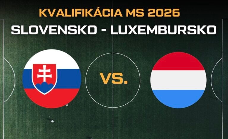 Futbal Slovensko - Luxembursko kvalifikácia MS 2026