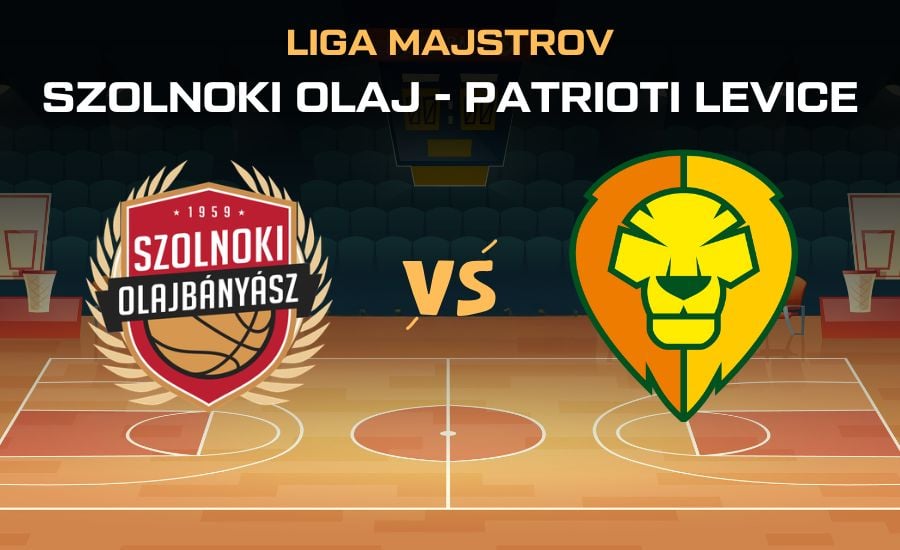Basketbal Szolnoki Olaj - Patrioti Levice