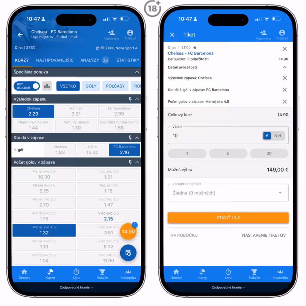 Tipsport BetBuilder