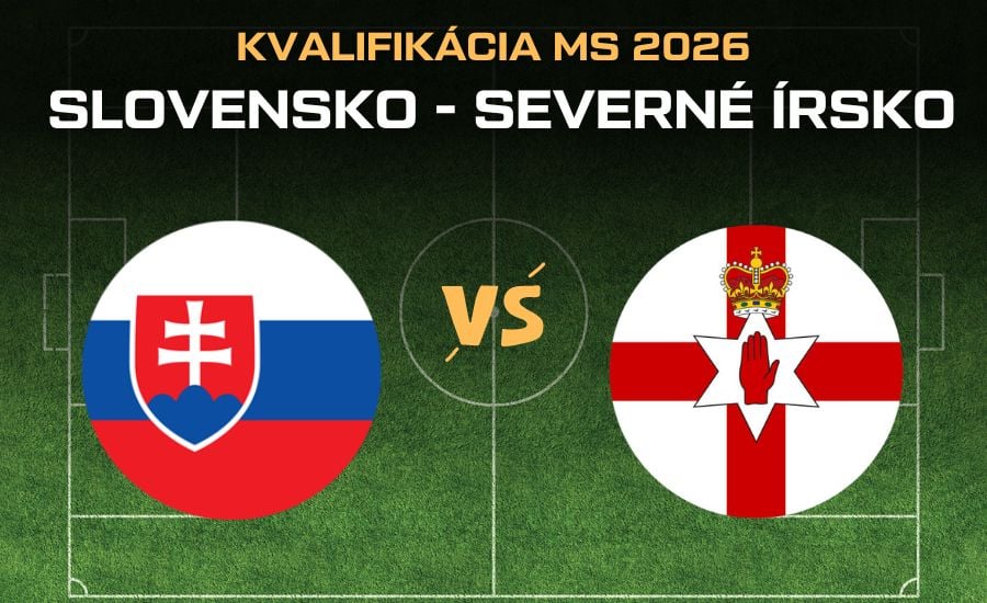 Futbal Slovensko - Severné Írsko 14. novembra