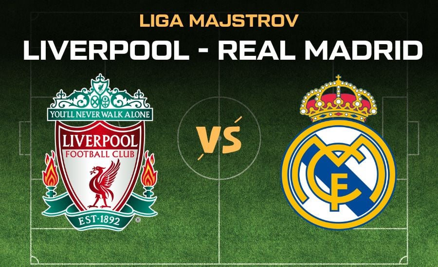 Liverpool - Real Madrid Liga majstrov 2025/26