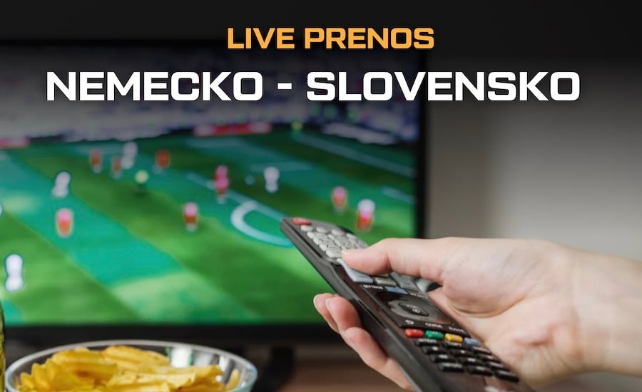 Nemecko - Slovensko live prenos kvalifikácie MS vo futbale 2026